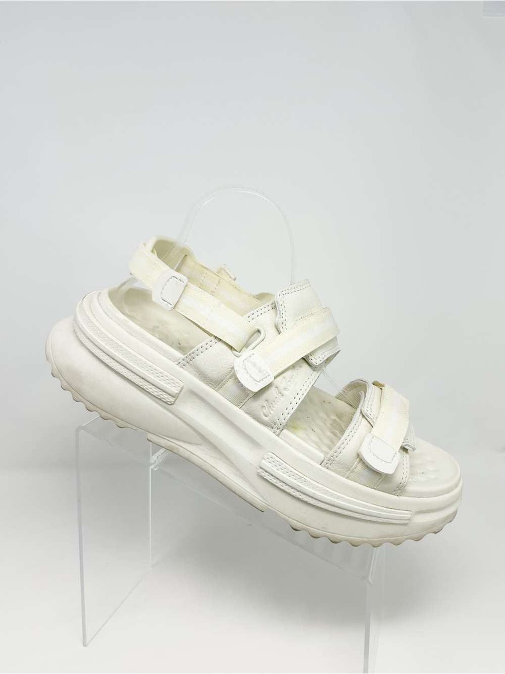 Converse Run Star Utility Sandal CX Womens Ivory Platform Sport Sandals Size 10